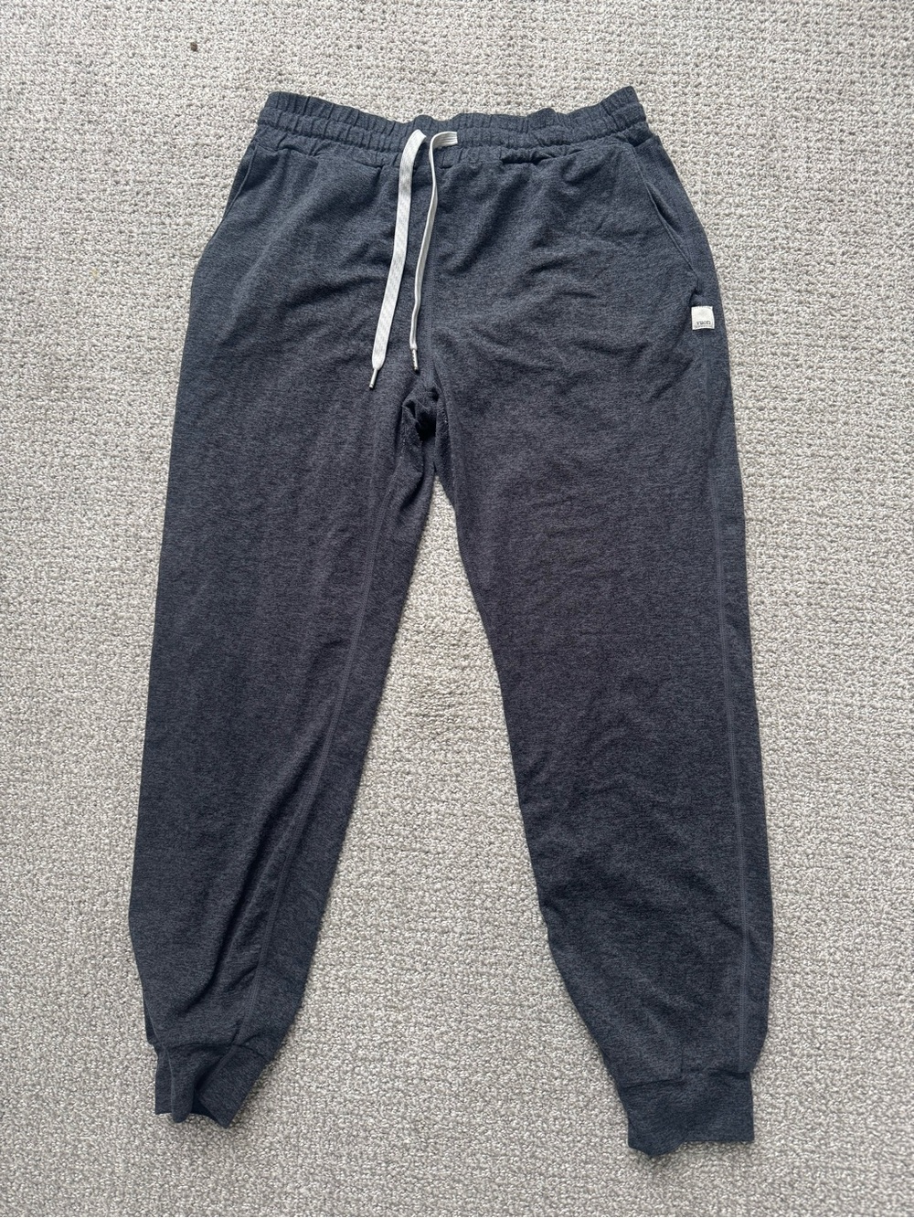 Vuori Small Heather Charcoal Jogger Pants